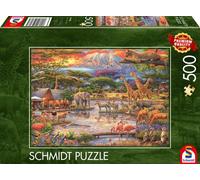 Schmidt Spiele Paradies am Kilimandscharo, puzzle standard 500 pièces