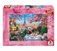 Schmidt-Spiele Puzzle 58876 Petit-déjeuner à Paris 1000 pièces Dès 12 ans