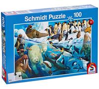 Schmidt Spiele Puzzle - 56295 - Puzzle Enfant - Animaux du Cercle Arctique - Multicolore
