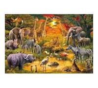 SCHMIDT SPIELE Puzzle Animaux dAfrique - 150 pieces multicolore G