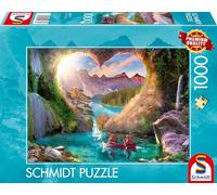Schmidt Spiele Puzzle de 1000 pièces avec Vue avec cœur, 59777, Multicolore