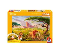 Schmidt-Spiele Puzzle 56560 Thomas Kinkade – Disney Le Roi Lion – 200 pièces