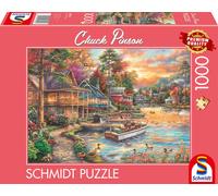 Schmidt Spiele Rive Dorée Au Crépuscule, 1000 Pcs