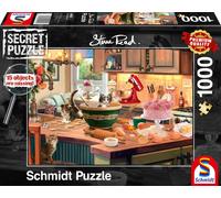 Schmidt Spiele Secret Puzzle Am Küchentisch, Steve Read, Erwachsenenpuzzle, 1000 Teile, 59919