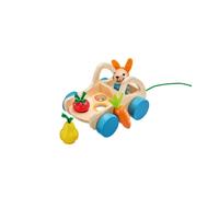 Schmidt Spiele Selecta Verdurino, chariot pour fruits et légumes, jouet à tirer et à trier