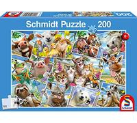 Schmidt Spiele - Selfies d'animaux Puzzle - 200 pièces, 56294