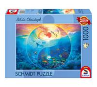 Schmidt-Spiele Puzzle Yin et Yang - Royaume des créatures Marines, Silvia Christoph - 1000 pièces