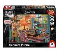 Schmidt Spiele Steve Read: Secret Puzzles - Dans la salle de couture