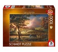 Schmidt Spiele Terry Redlin : Or du soleil sur les champs mûrs, Puzzle