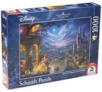 Schmidt Spiele , Thomas Kinkade: Disney Beauty and the Beast 2021 edition (1000pc) , Puzzle , Ages 12+