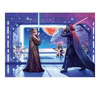Schmidt-Spiele Puzzle 1000 pièces Star Wars Thomas Kinkade La bataille finale d'Obi Wan