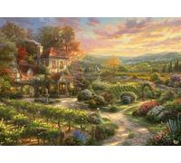 Schmidt-Spiele Puzzle Thomas Kinkade 2000 pièces Multicolore