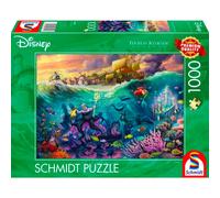 Schmidt Spiele Thomas Kinkade:-puzzle Ursula La Petite Sirène Disney 1000 Pièces