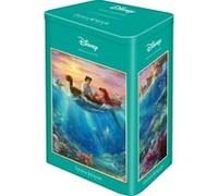Schmidt-Spiele – Puzzle – Thomas Kinkade Disney Ariel – Boîte métallique rétro – 500 pièces