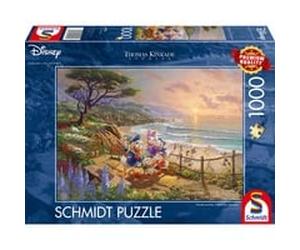 Schmidt Spiele Thomas Kinkade Studios : Disney - Donald et Daisy Une après-midi de canard, Puzzle