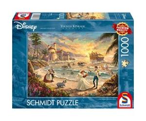 Schmidt Spiele Thomas Kinkade Studios: Disney Dreams Collection - The Little Mermaid Celebration of Love, Puzzle