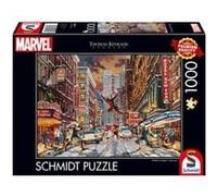 Schmidt-Spiele Puzzle Deadpool - Snow Day - Thomas Kinkade G 1000 pièces