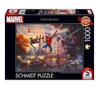 Schmidt-Spiele - Puzzle 1000 pièces - Spider-Man and Friends: The Ultimate Alliance - Thomas Kinkade