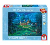 Schmidt-Spiele Puzzle La Maison hantée – Zac Kinkade – 1000 pièces – 58607
