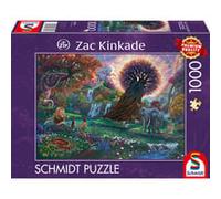 Schmidt-Spiele Puzzle 58610 Le Jardin d'Eden de Zac Kinkade 1000 pièces Dès 12 ans