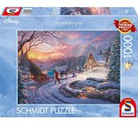 Schmidt SpielePolyuréthane1000T Disney Dreams Collection - Cendrillon ramenant le sapin 0 0 STK