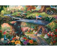 Schmidt , Thomas Kinkade: Disney Alice in Wonderland Puzzle - 1000pc , Puzzle , Ages 12+ , 1 Players
