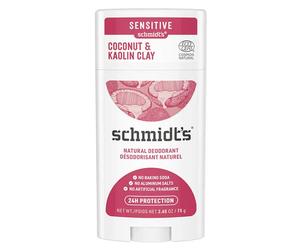 Schmidt's Sensitive Déodorant Stick Noix de Coco & Argile Kaolin 58ml