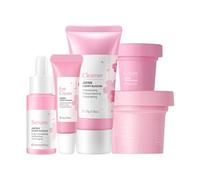 schmiedebedarf Kit de soin du visage Hydrating & Hydrating 5/7/9 pièces Kit de soins de la peau 17 ml (A, taille unique)