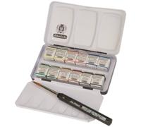 Schmincke 76.4901 Ensemble de peintures à l'aquarelle 12 pcs
