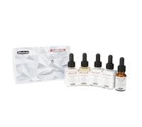 Schmincke Aero Color Professional 81 715 097 Lot de 4 boîtes de 28 ml + 1 x 14 ml de peinture acrylique liquide ultra fine pour peinture acrylique, aérographe, médias mixtes, encre acrylique, édition