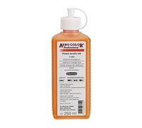 Schmincke - AERO COLOR® Professional, Teinte orange de cadmium 250 ml, 28204027, peinture acrylique fluide, riche en couleur pour la peinture acrylique, l'aérographie, les techniques mixtes et l'encre acrylique.