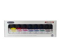 Schmincke – Coffret AERO COLOR Professional en carton 9 x 28 ml Couleurs de base