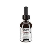 Schmincke - AKADEMIE® Acryl color INK, brun van Dyck, 50 ml, 23 668 024, encre acrylique pigmentée pour la peinture, l'écriture, l'aérographie.