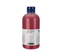 Schmincke - AKADEMIE® Acryl color, teinte rouge de cadmium foncé 500 ml, 23341028, peinture acrylique pour artistes, brillante, très résistante à la lumière et sans cadmium, pour la peinture acrylique, mixed media.