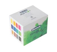 Schmincke - Aqua Drop - Peinture aquarelle liquide très résistante à la lumière - 12 x 10 ml - Taille spéciale - 78 704 097 - Kit pour aquarelle, calligraphie, lettrage à la main, aérographe