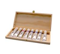 Schmincke aqua Linoldruck 82 709 097 Lot de 8 boîtes en bois 20 ml