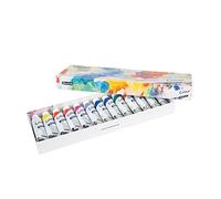 Schmincke - College® Acrylic, grand set de couleurs acryliques avec 13 tubes de 35 ml, 83 713 097, couleurs acryliques de qualité d'étude, vaste choix de couleurs, satinées et résistantes à la lumière