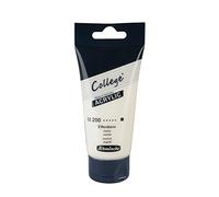 Schmincke - College Acrylic, Ivory in tubo da 75 ml, 33200013, Vernice acrilica con pigmenti d'artista in alta concentrazione, opaca e velante, resistente alla luce, opaca come la seta