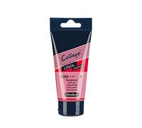 Schmincke - College® Linol, l'encre pour linogravure, rouge foncé en tube de 75 ml, 39350013, à base d'eau, à faible odeur, résistante à la lumière, impression régulière.