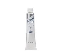 Schmincke - College® Oil, Argent en tube de 200 ml, 31800015, Couleurs à l'huile pour artistes, pigments d'artistes éprouvés et huiles végétales naturelles, bonne résistance à la lumière.