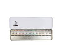 Schmincke Horadam 74 825 097 Slimline Boîte en métal pour 12 x 1-2 godets