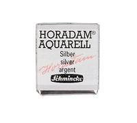 Schmincke - Demi Pan HORADAM® AQUARELL - aquarelle d'artiste la plus fine - argent - 1/2 cupule