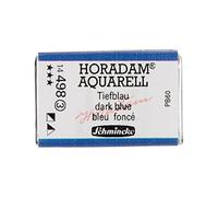 Schmincke - HORADAM® AQUARELL - aquarelle d'artiste très fine, 498 bleu profond, 14 498 043, 1/1 godet