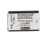 Schmincke - HORADAM® AQUARELL - aquarelle d'artiste très fine, 780 noir ivoire, 14 780 043, 1/1 godet