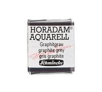 Schmincke - HORADAM® AQUARELL - aquarelle d'artiste très fine, 788 gris graphite, 14 788 044, 1/2 godet