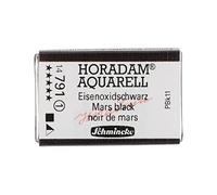 Schmincke - HORADAM® AQUARELL - aquarelles d'artiste les plus fines, 791 noir oxyde de fer, 14 791 043, 1/1 godet
