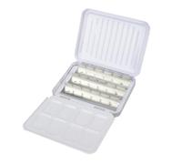 Schmincke - HORADAM® AQUARELL Coffret Vide pour 12 Tubes en 5 ML, 74 912 097, Coffret en métal Noire avec Palette de mélange, pour Un réassort Individuel de 12 Couleurs de Tubes HORADAM®.