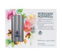 Schmincke - HORADAM® AQUARELL, Floral Set, 12 x 1/2 Godets, 74 879 097, Coffret métal, Set de Peinture, aquarelles très Fines