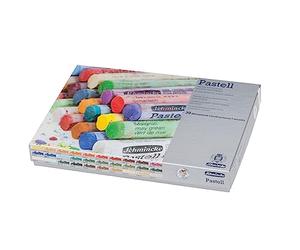 Schmincke - Pastel, 30 couleurs, multi-usages, 77 230 097, set de carton avec 30 pastels, faits à la main, brillants,veloutés et très résistants à la lumière