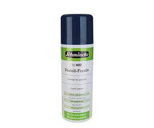 Schmincke - Pastel Fixatif, Aérospray, 300 ml, 50 402 040, Fixatif intermédiaire et final pour pastels et craies avec un effet de fixation élevé, incolore, séchage rapide